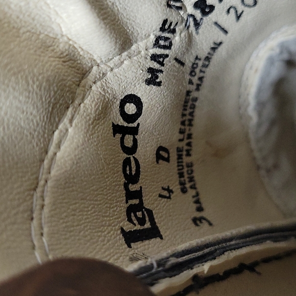 NWoT LAREDO | Toddlers Cowboy Boots Size 4 - Picture 4 of 5